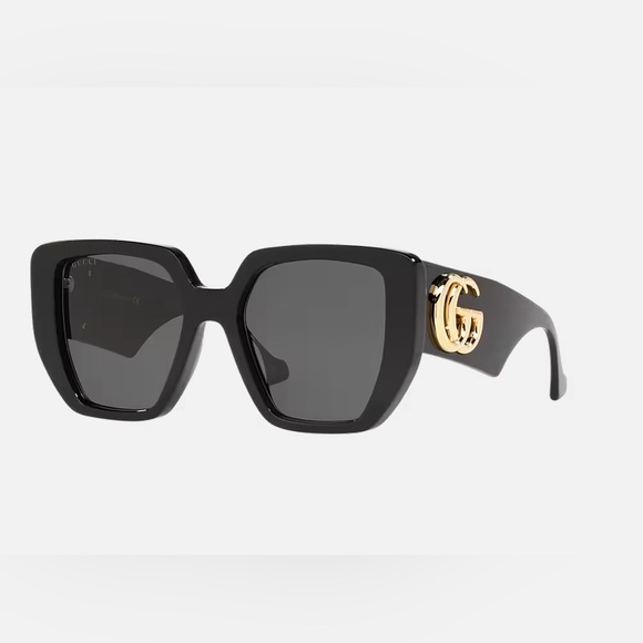 Gucci Black Square Sunglasses - Picture 1 of 1
